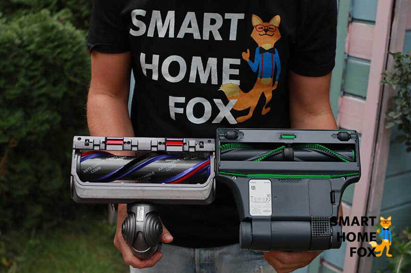 brosse principale dyson v15 vs vorwerk vb100